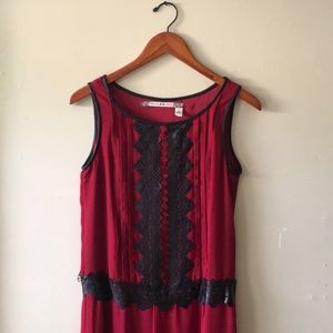 Pick any 3 dresses for $20. (Red/black maxi dress ChelseaViolet)